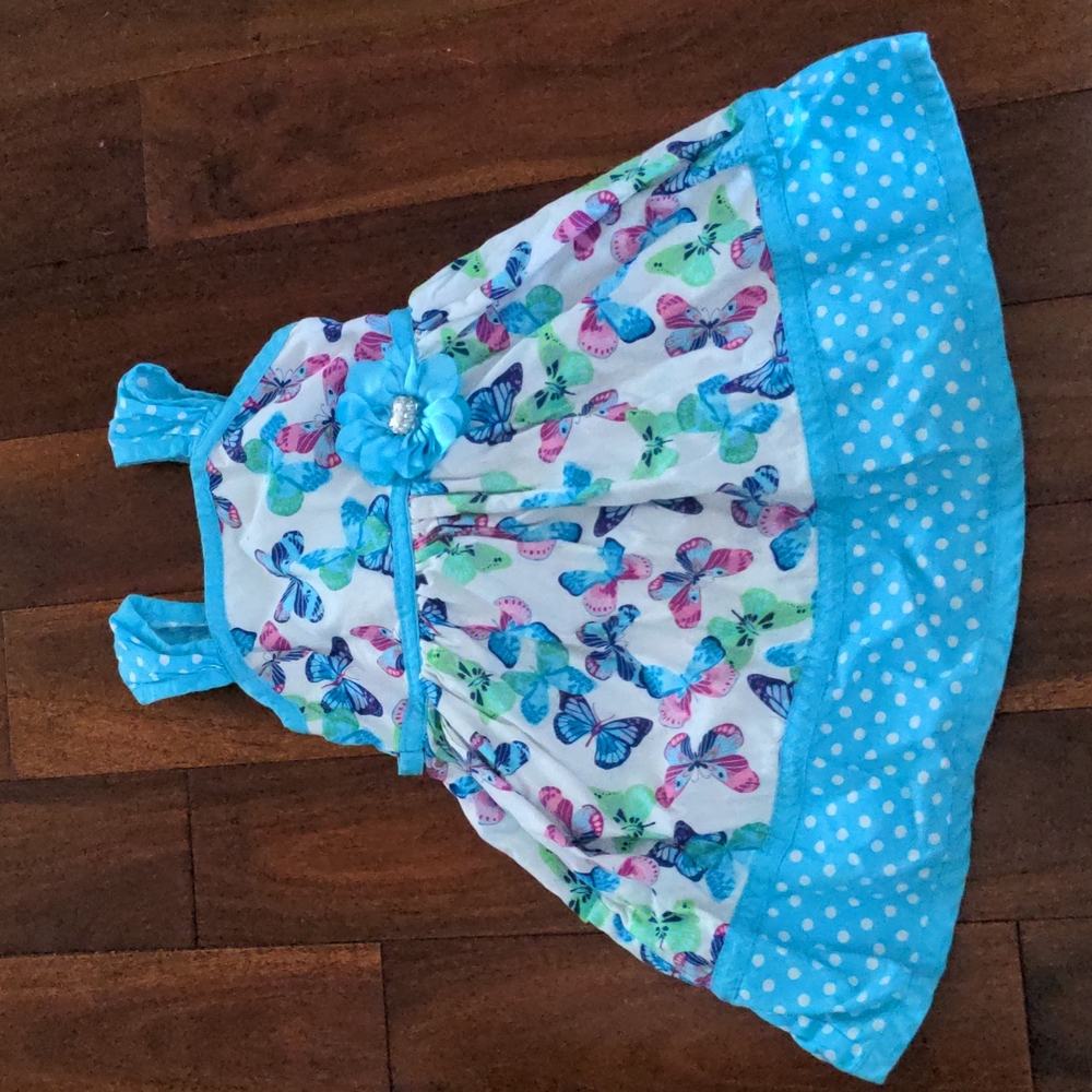2T Butterfly Spring Dress